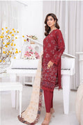 Riaz Arts | Zeenat Luxury Lawn - 3 Pc | RA - Z - 04