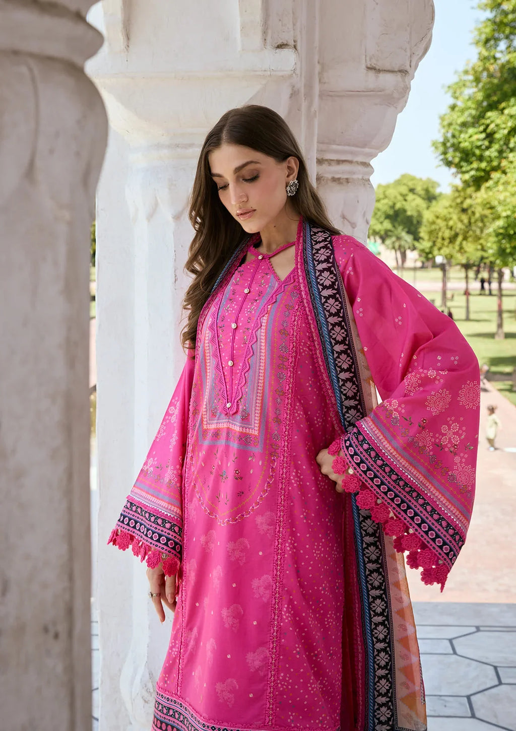 Kahf | Aangan Prints Chiffon '26 | Gulnar