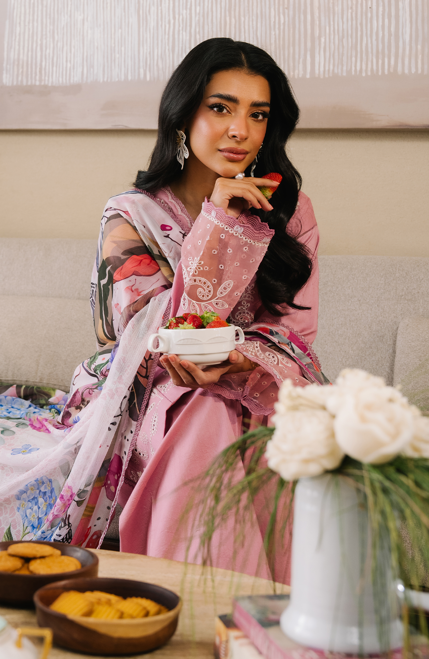 Seran | Afsanah - Unstitched Lawn | Mehar