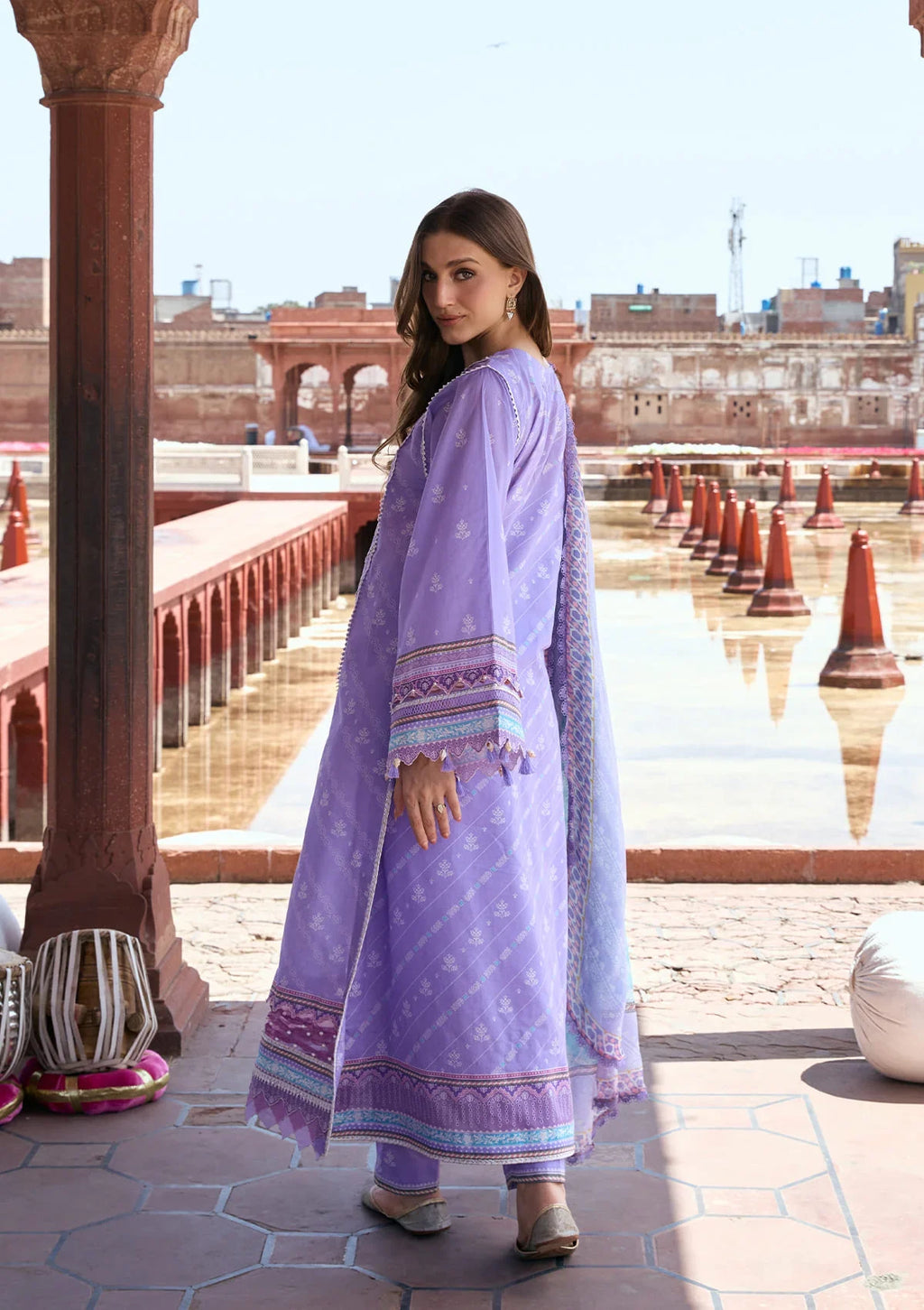 Kahf | Aangan Prints Chiffon '26 | Najam