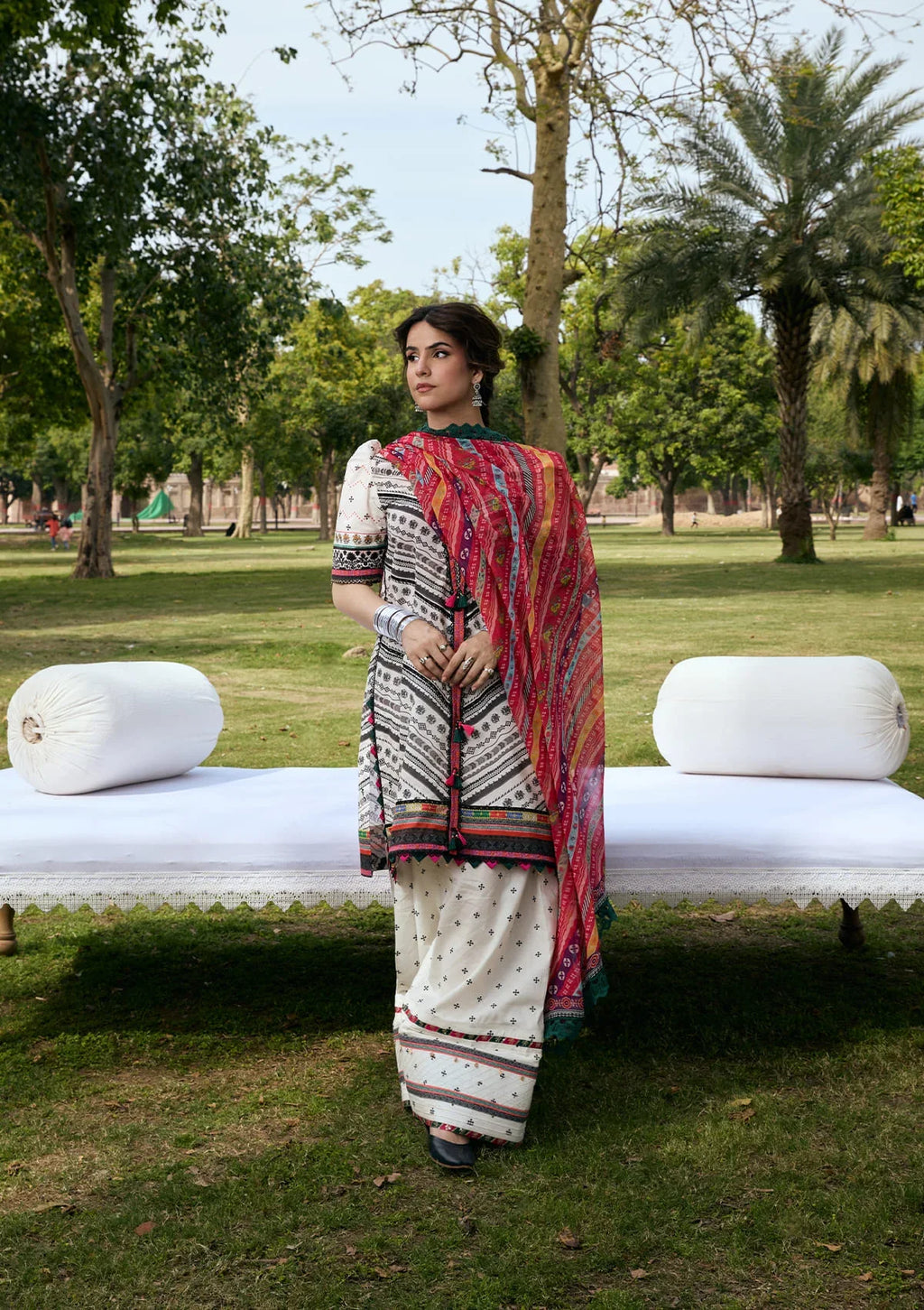 Kahf | Aangan Prints Chiffon '26 | Mehruba