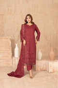 Tawakaal | Nisrine 3Pcs Embroidered Digital Print suiting | D-4984