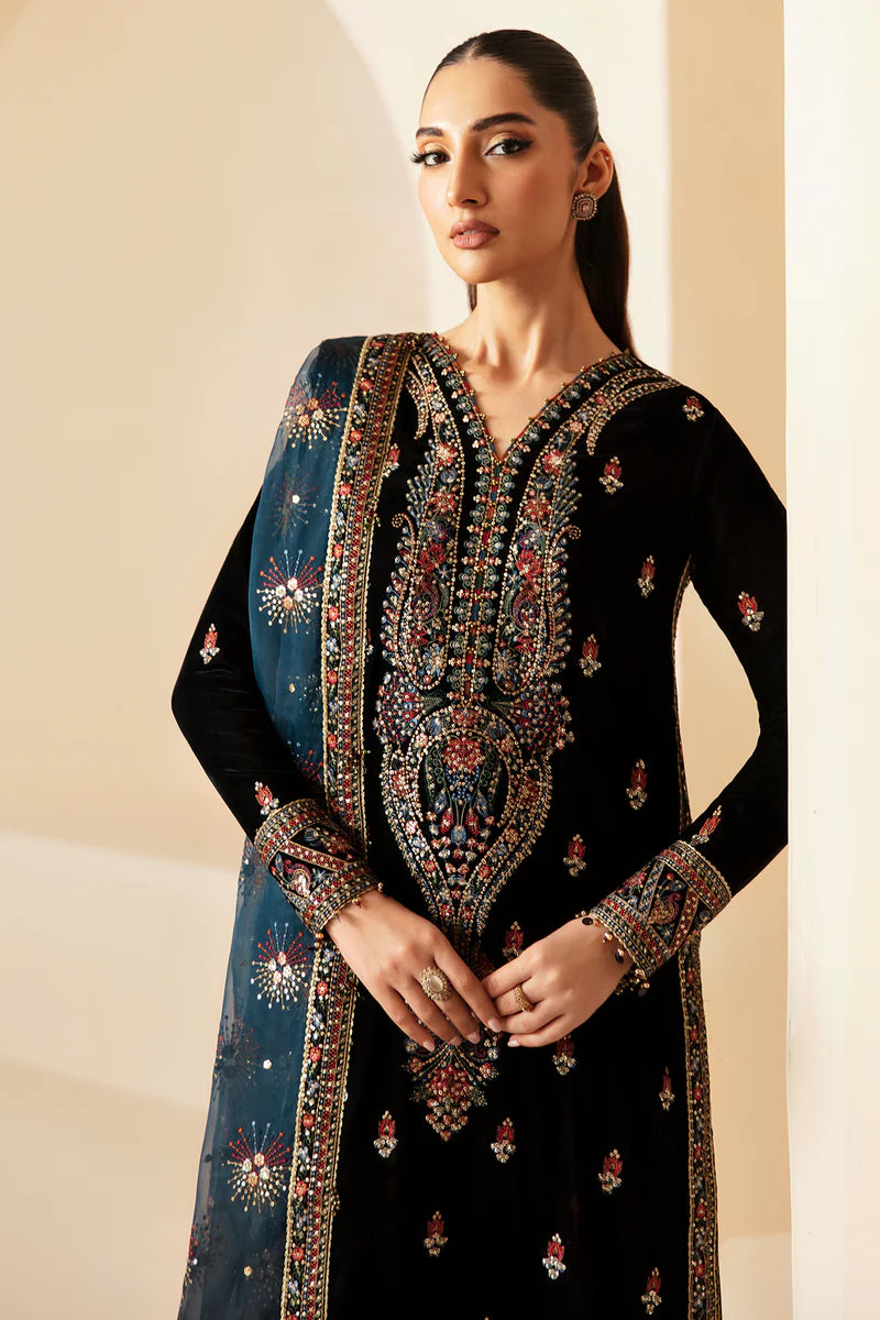 Jazmin | Embroidered Velvet | VF-2028