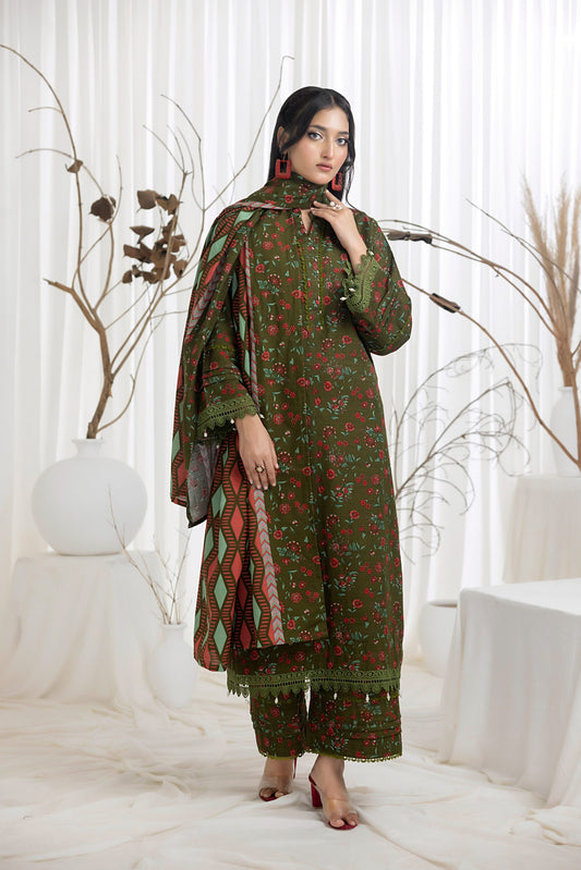 REGALIA | Salina Printed Khaddar | SSPKV1-4