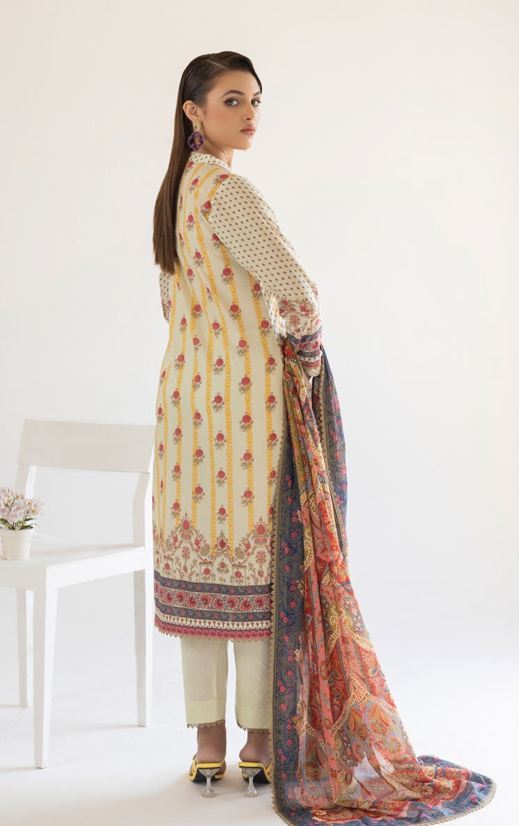 GulAhmed | Printed Lawn | GA-04