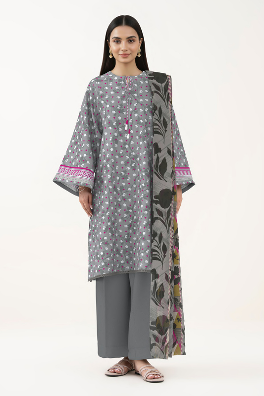 SAPPHIRE | 3 PIECE - PRINTED LAWN | 3PB-WS26CL1-5