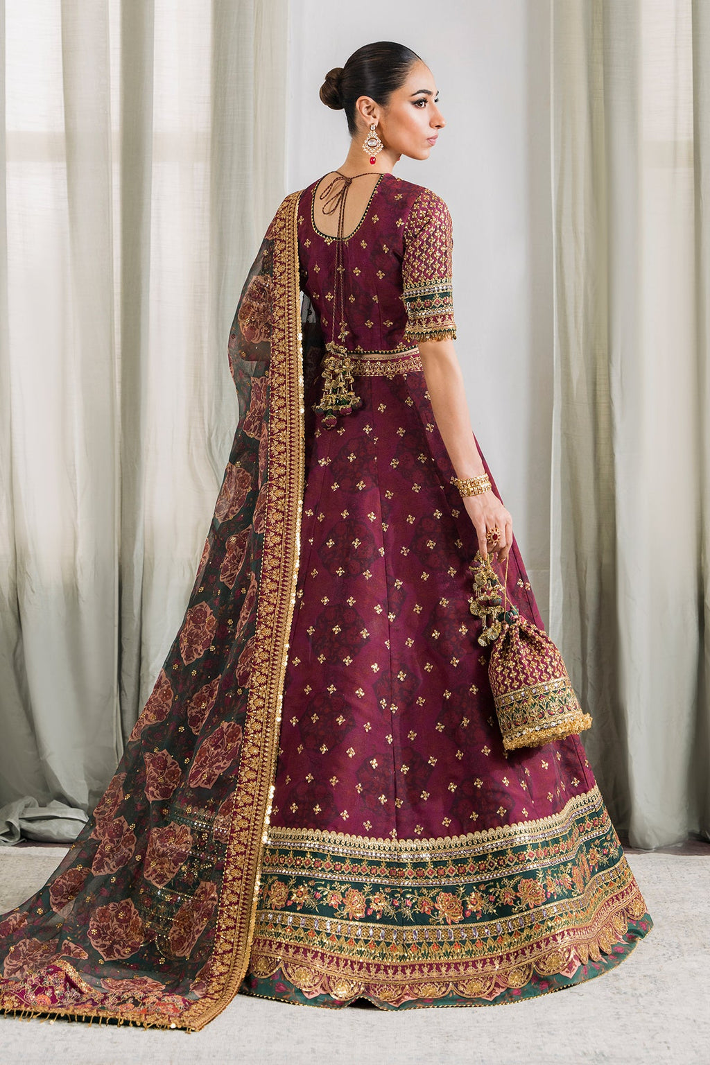 Baroque | EMBROIDERED CHIFFON | CH12-03