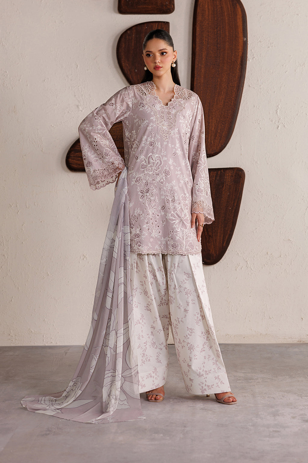 Iznik | Festive Embroidered Lawn | IBE-07