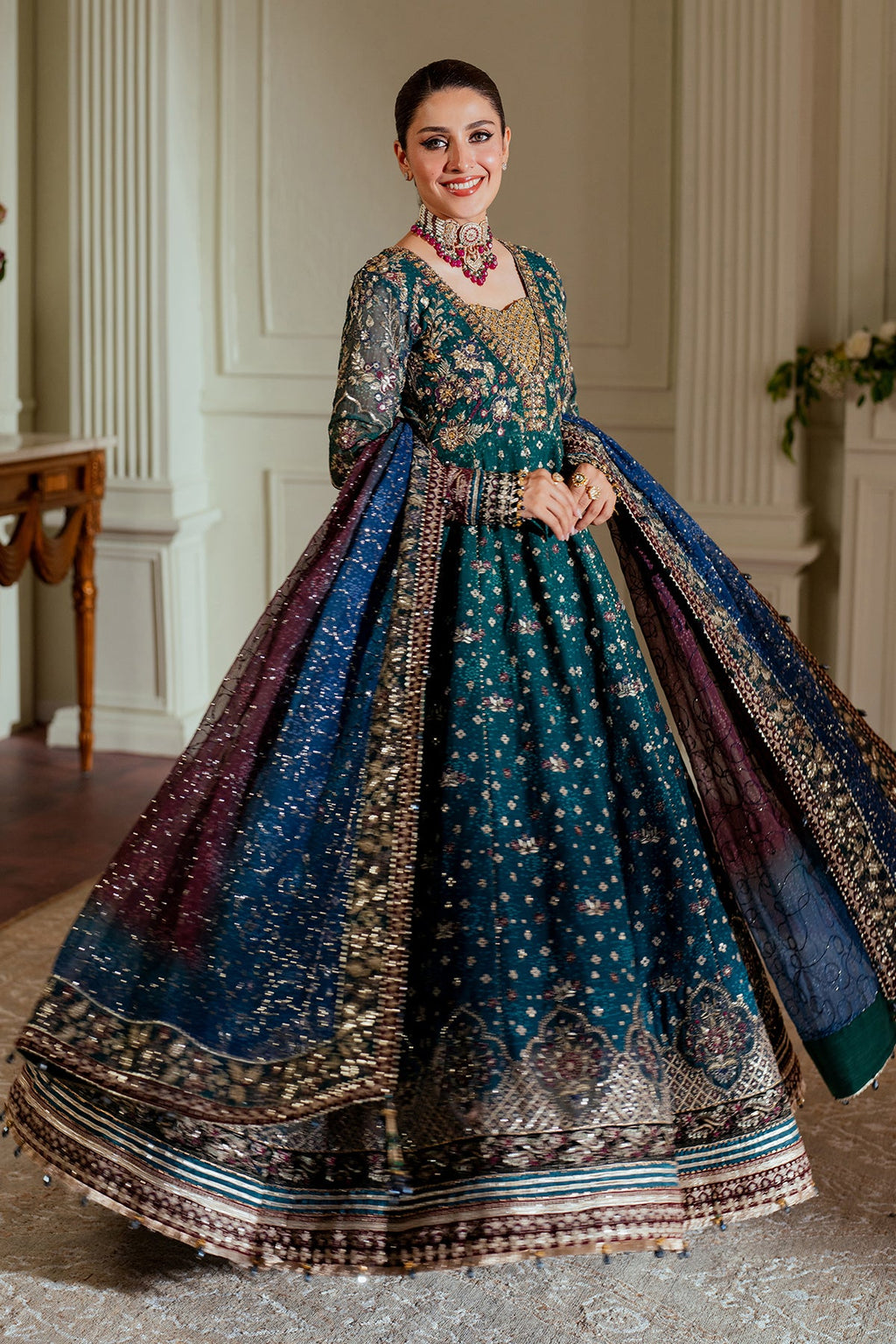 Baroque | EMBROIDERED CHIFFON | CH13-03