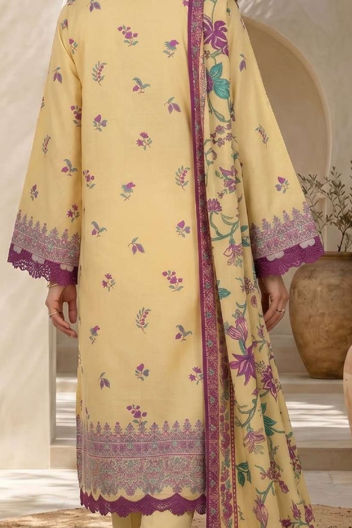 Zellbury | 3 Pcs Printed Lawn | 025