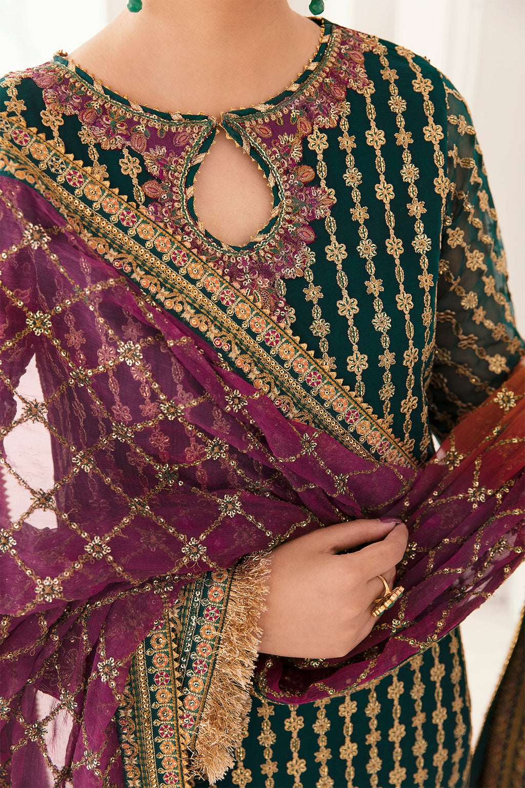 Baroque | EMBROIDERED CHIFFON | CH11-06