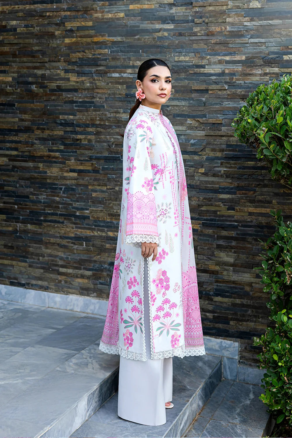 Naqsh | The Breeze Edit Lawn | Pearl Whisper