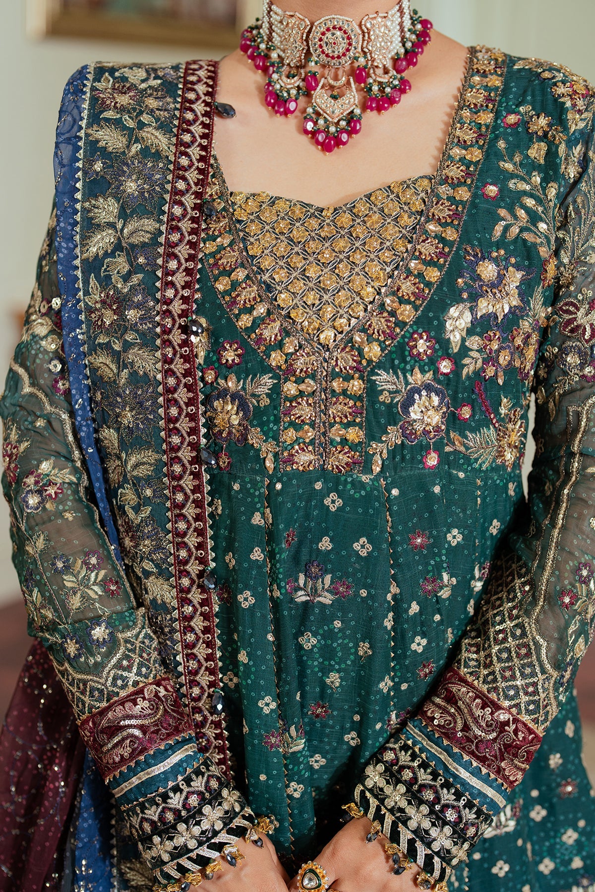 Baroque | EMBROIDERED CHIFFON | CH13-03