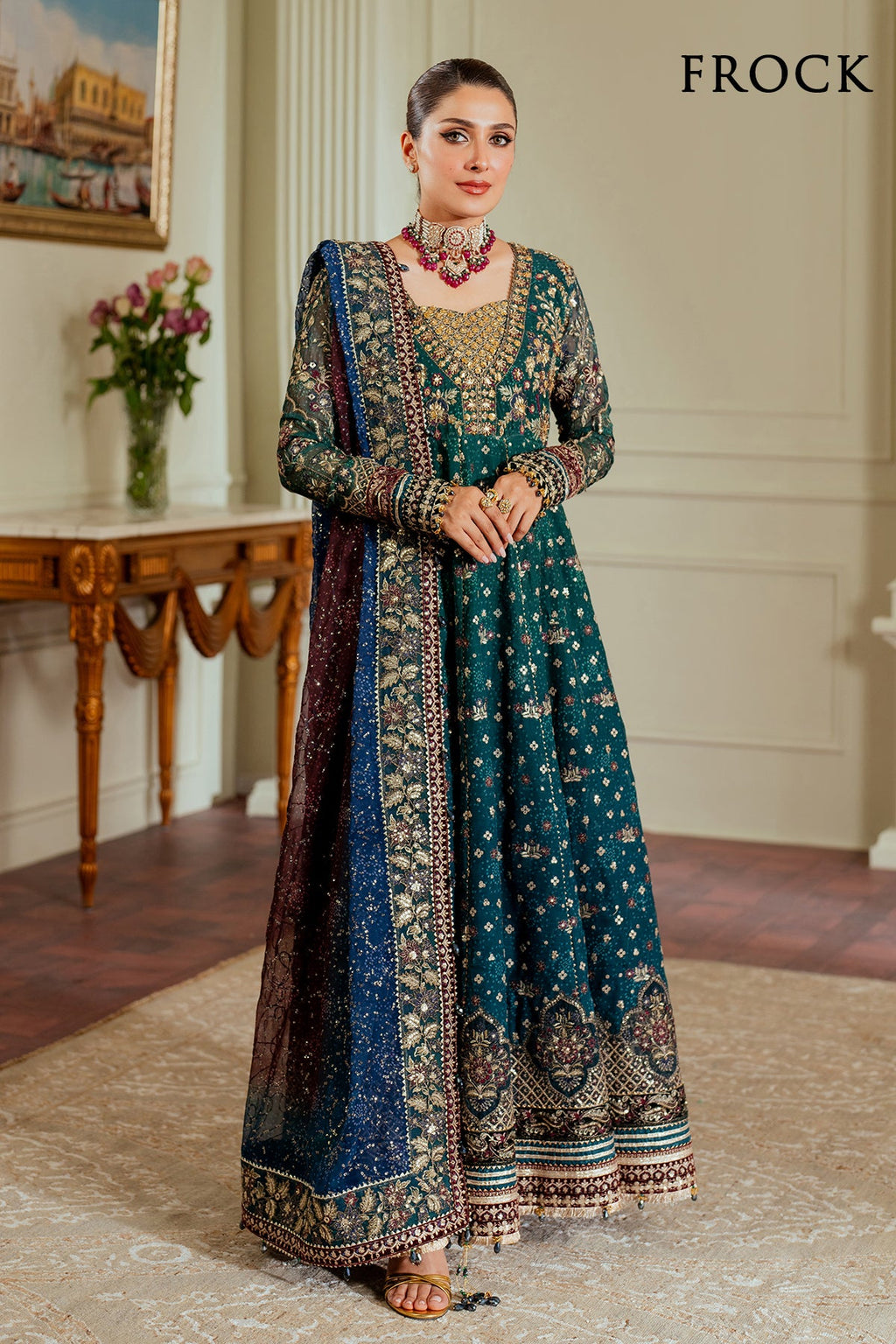 Baroque | EMBROIDERED CHIFFON | CH13-03