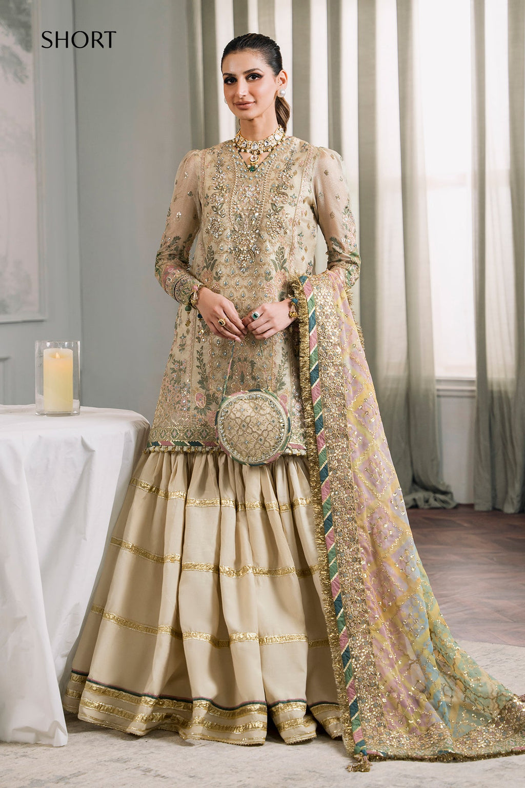 Baroque | Chantelle Embroidered Chiffon | CH12-04