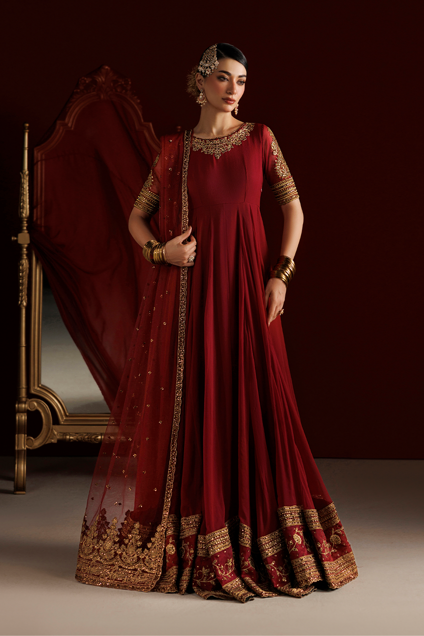 Iznik | Semi Formals'26 Embroidered Chiffon | CC-111