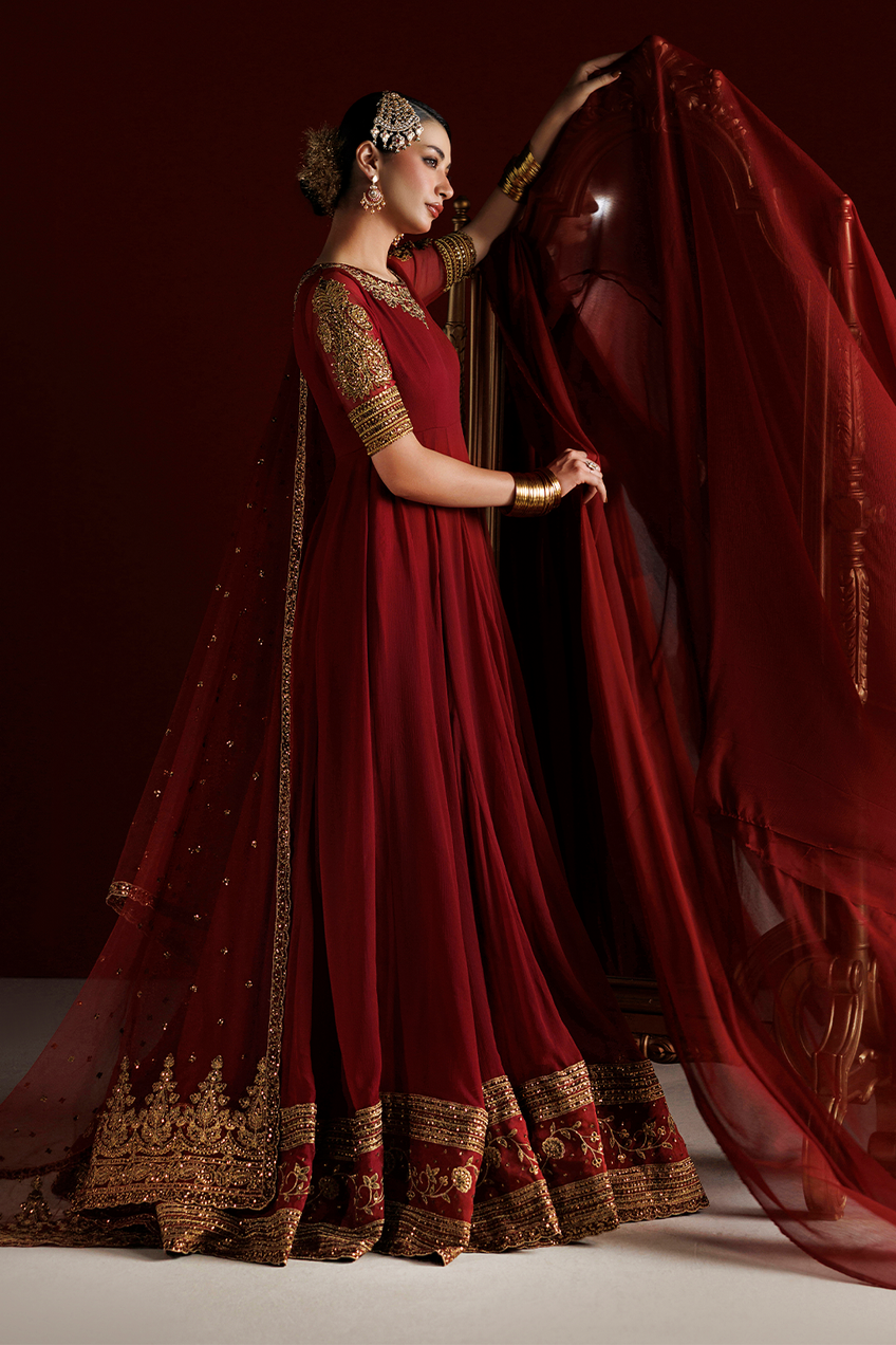 Iznik | Semi Formals'26 Embroidered Chiffon | CC-111