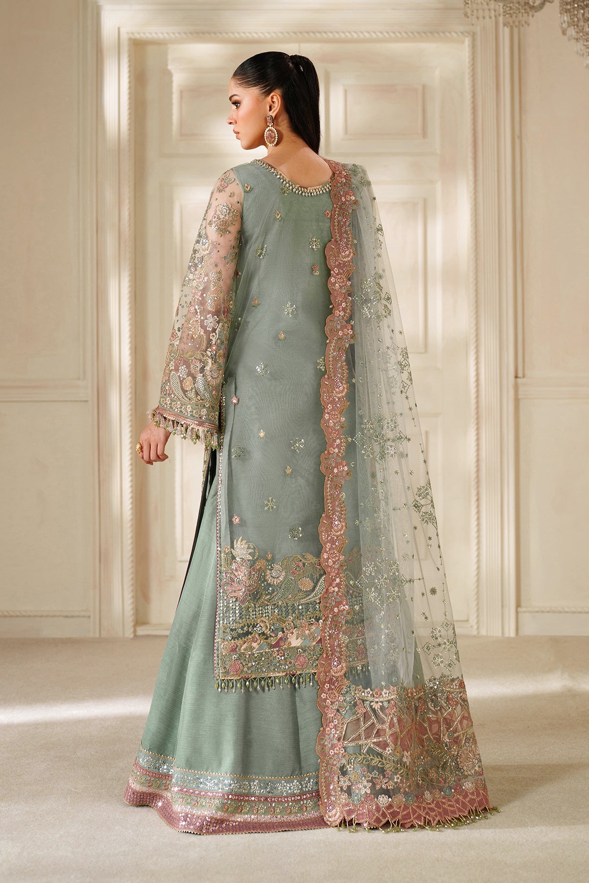 Baroque | EMBROIDERED NET | CH14-06