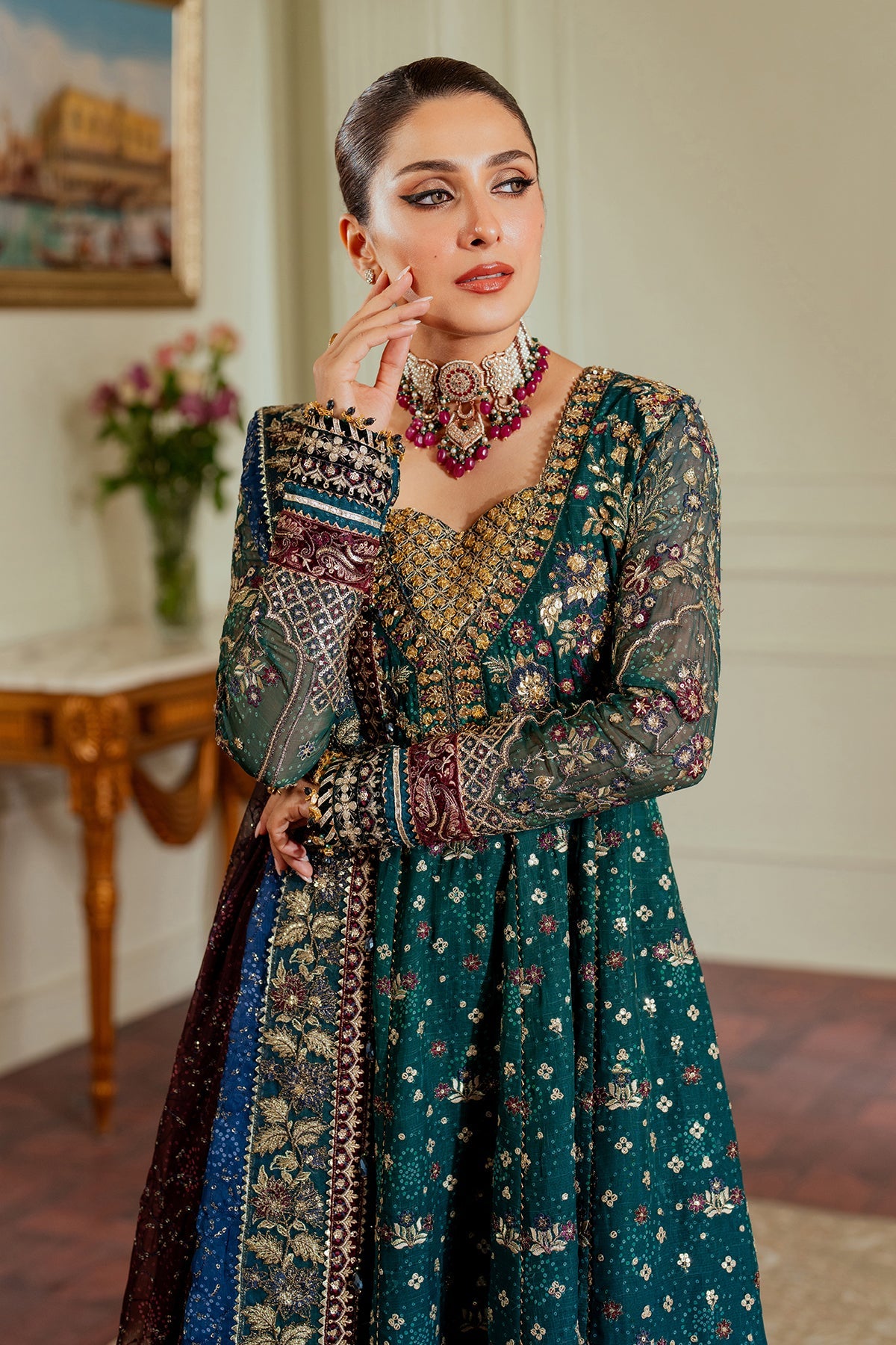Baroque | EMBROIDERED CHIFFON | CH13-03