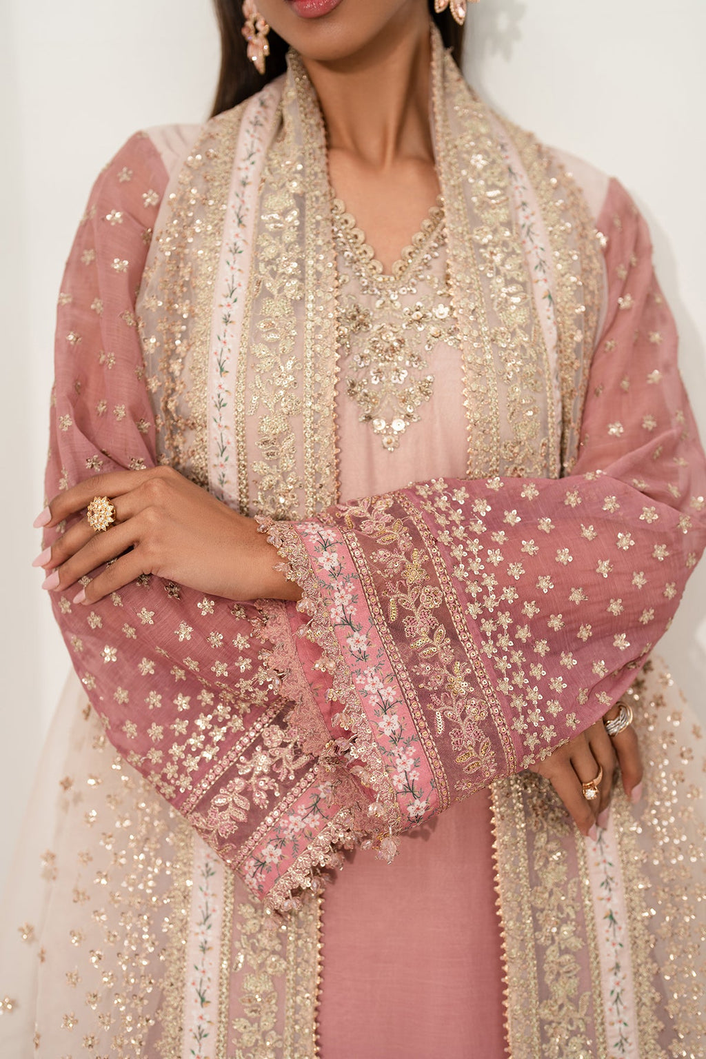 Baroque | EMBROIDERED CHIFFON | UF-4135