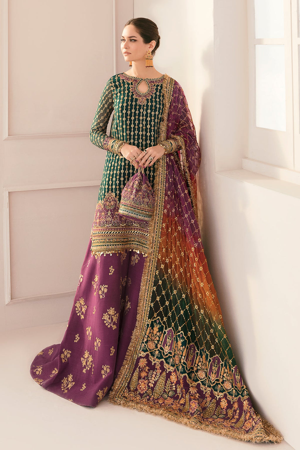 Baroque | EMBROIDERED CHIFFON | CH11-06