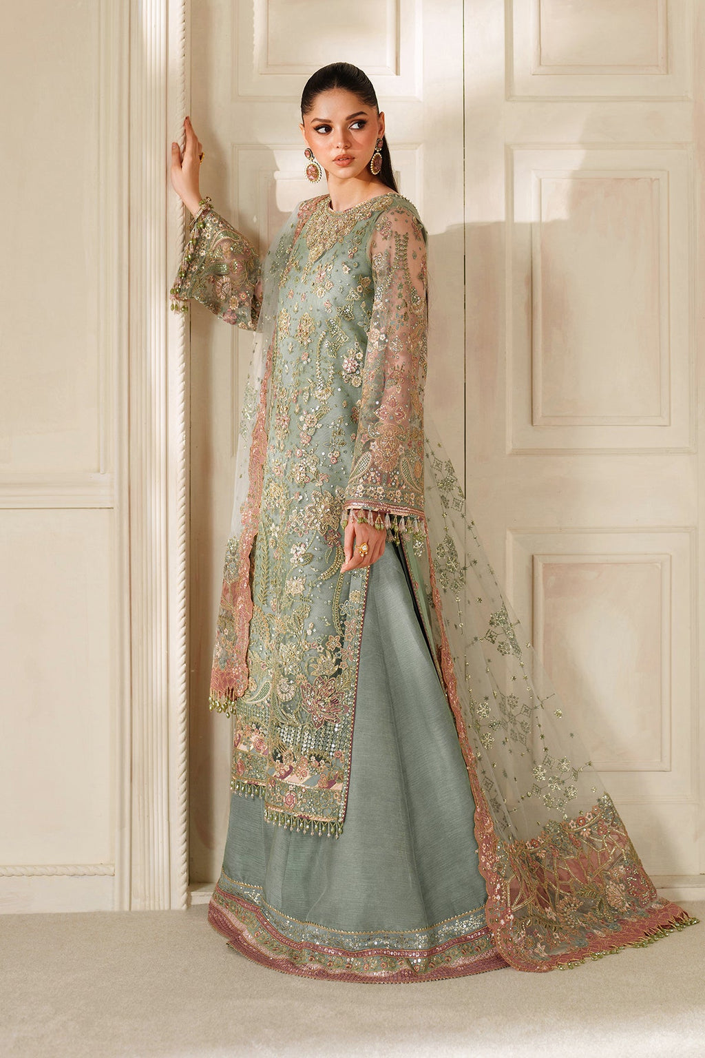 Baroque | EMBROIDERED NET | CH14-06