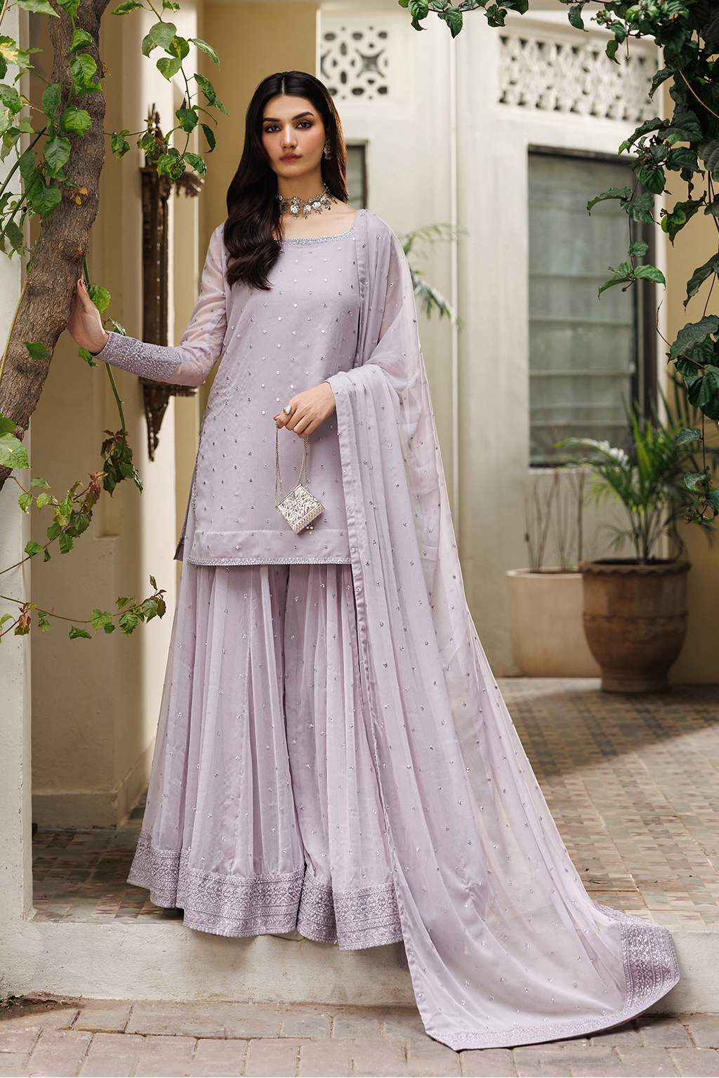 Iznik | Semi Formals - Embroidered Chiffon | CC-100