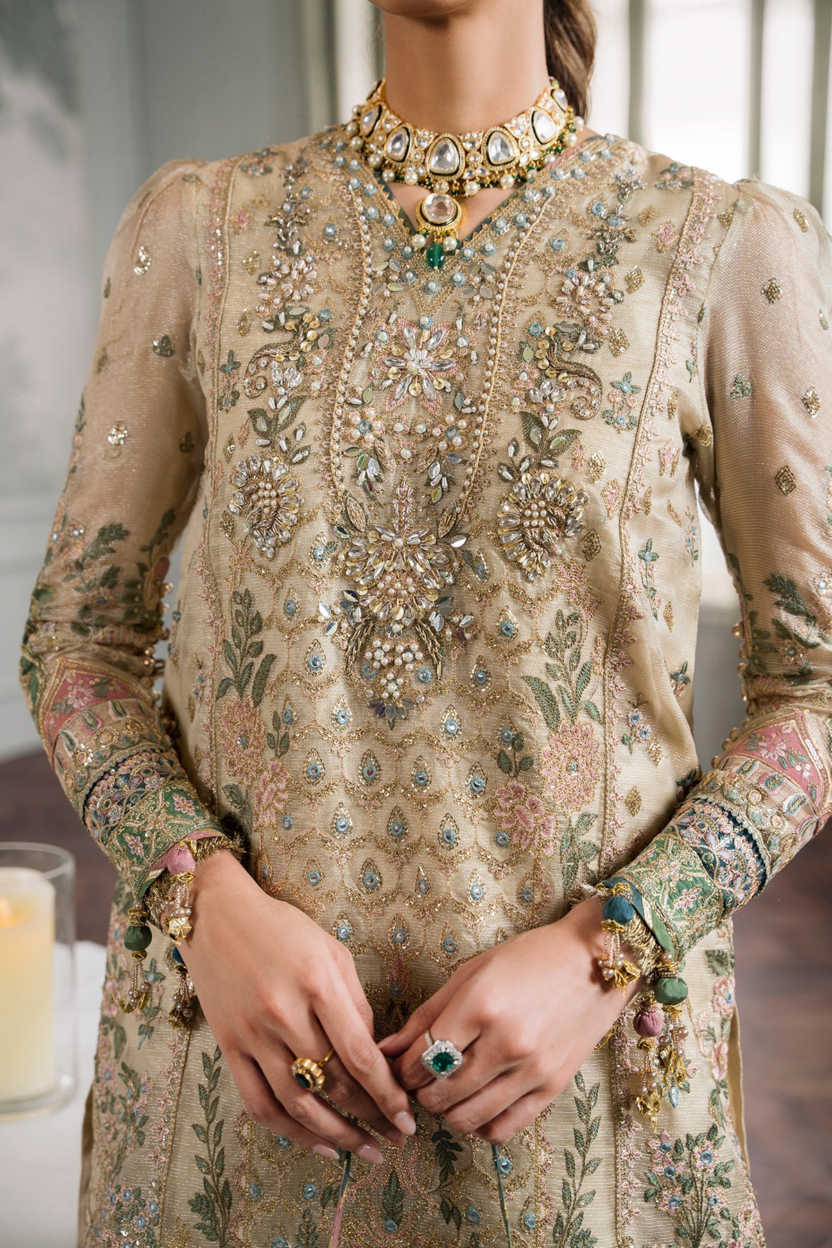 Baroque | Chantelle Embroidered Chiffon | CH12-04