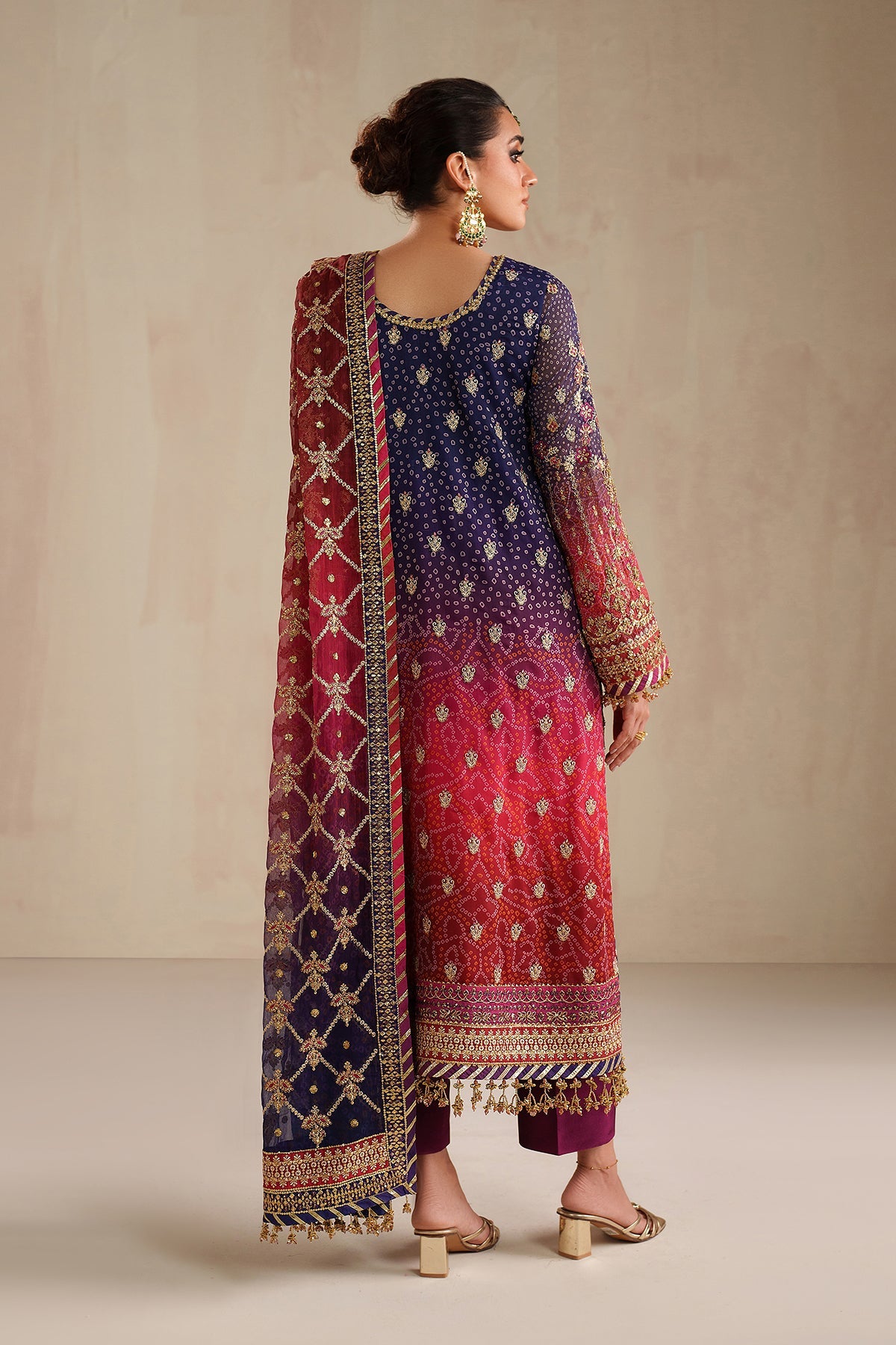 Baroque | EMBROIDERED CHIFFON | UF-4369