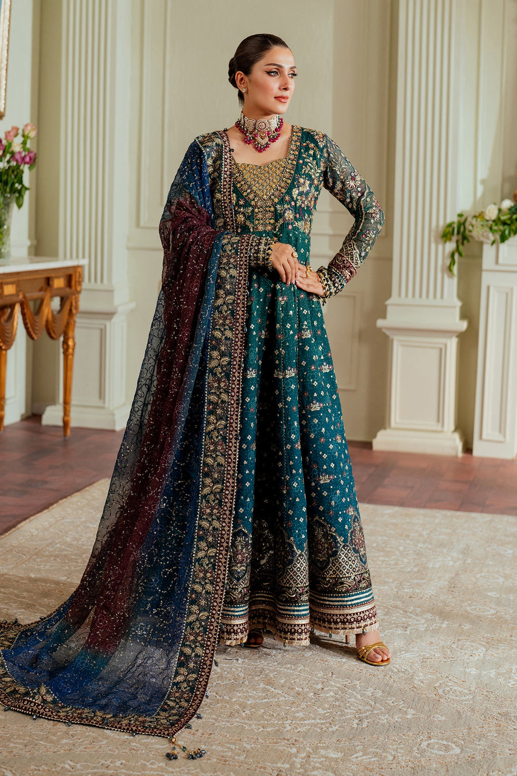Baroque | EMBROIDERED CHIFFON | CH13-03
