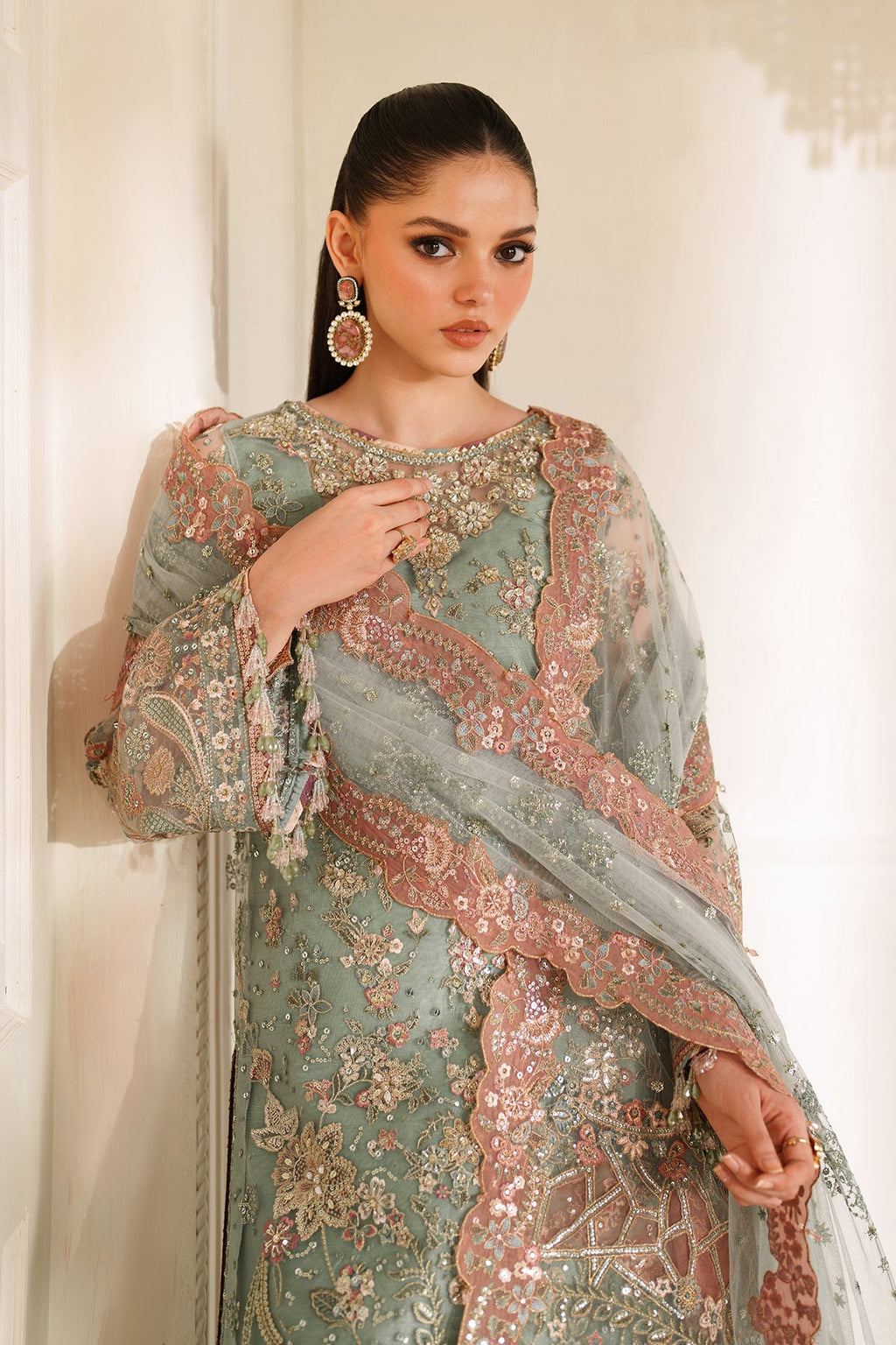Baroque | EMBROIDERED NET | CH14-06
