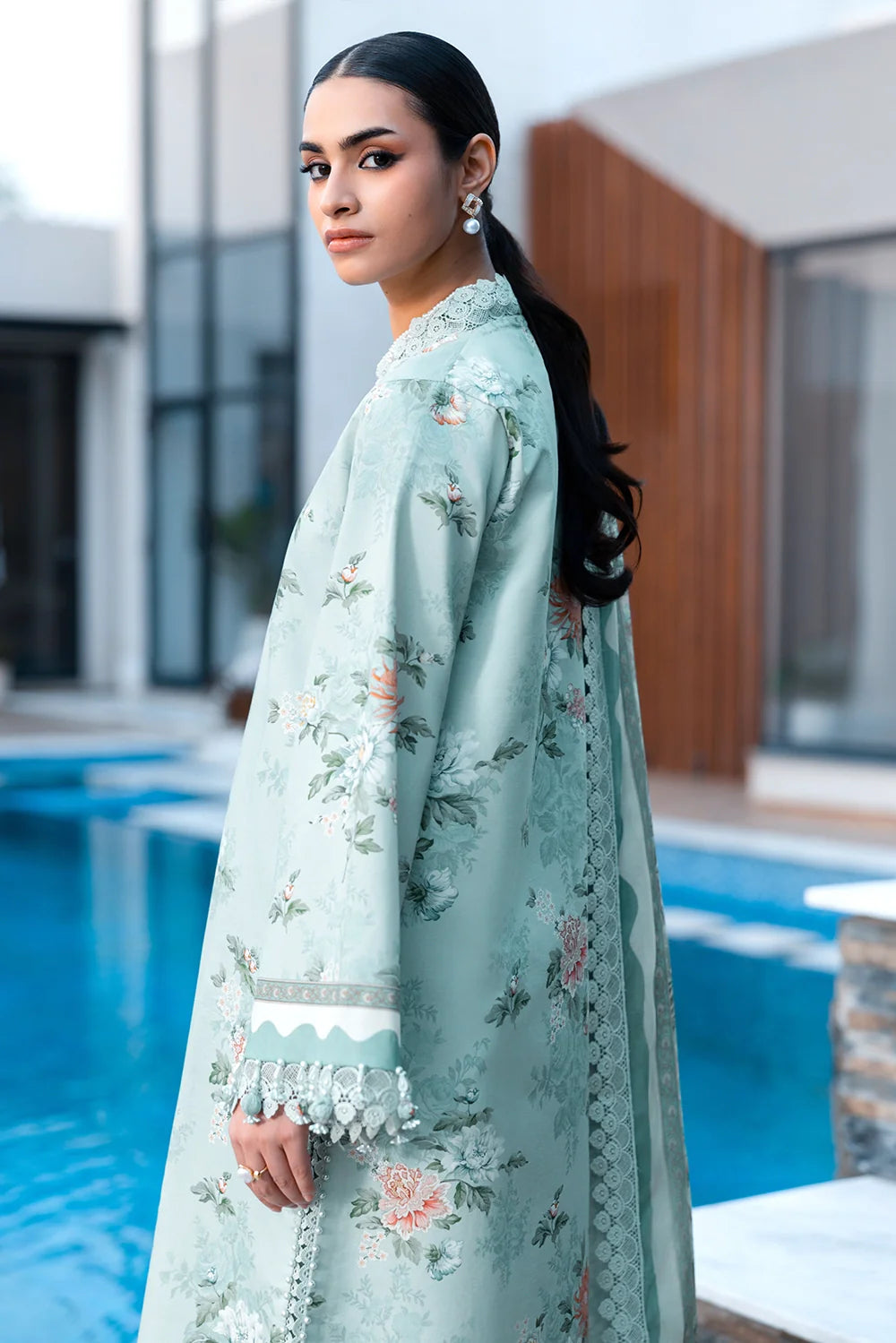 Naqsh | The Breeze Edit Lawn | Royal Tide