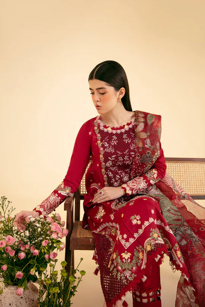 Qalamkar | Chikankari Lawn | LARMINA