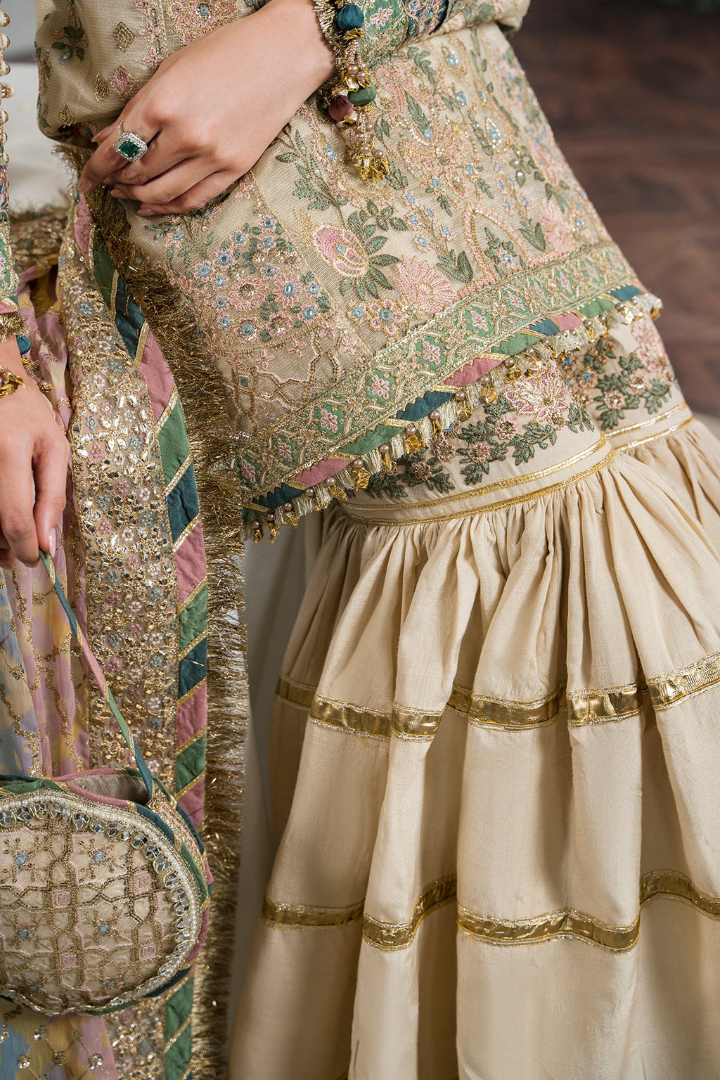 Baroque | Chantelle Embroidered Chiffon | CH12-04