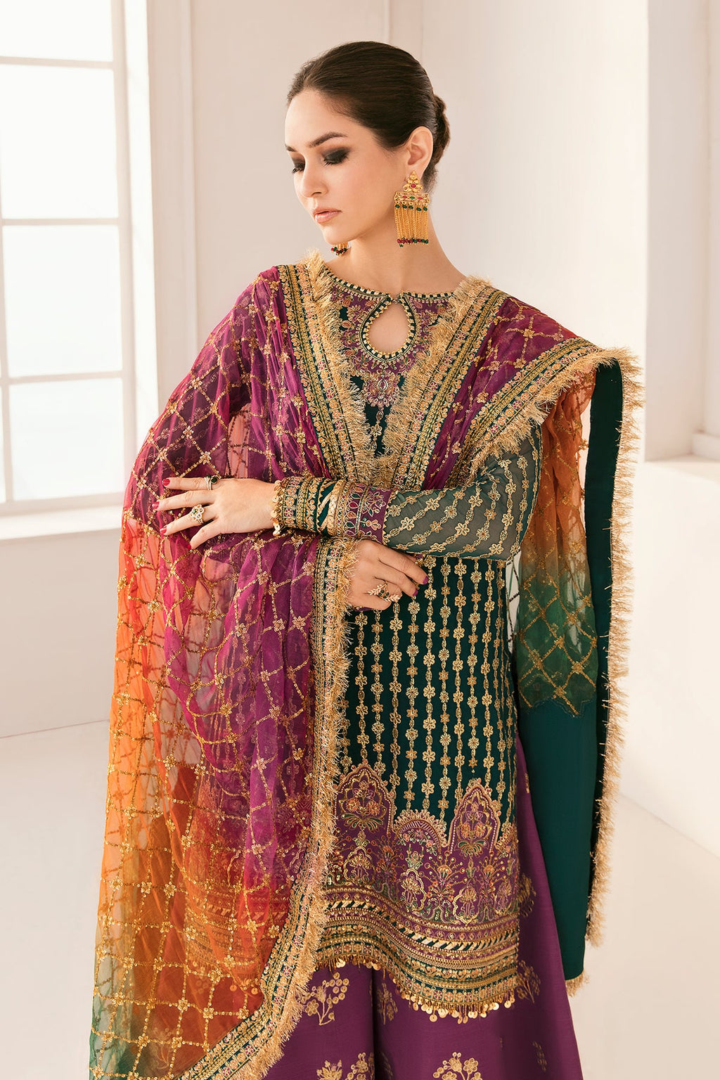 Baroque | EMBROIDERED CHIFFON | CH11-06