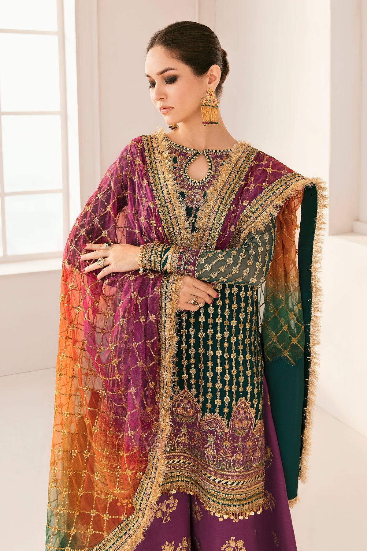 Baroque | EMBROIDERED CHIFFON | CH11-06
