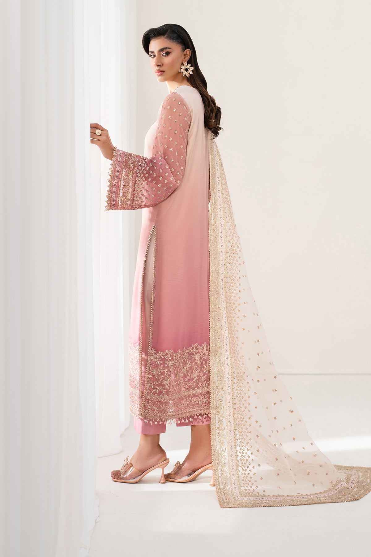 Baroque | EMBROIDERED CHIFFON | UF-4135