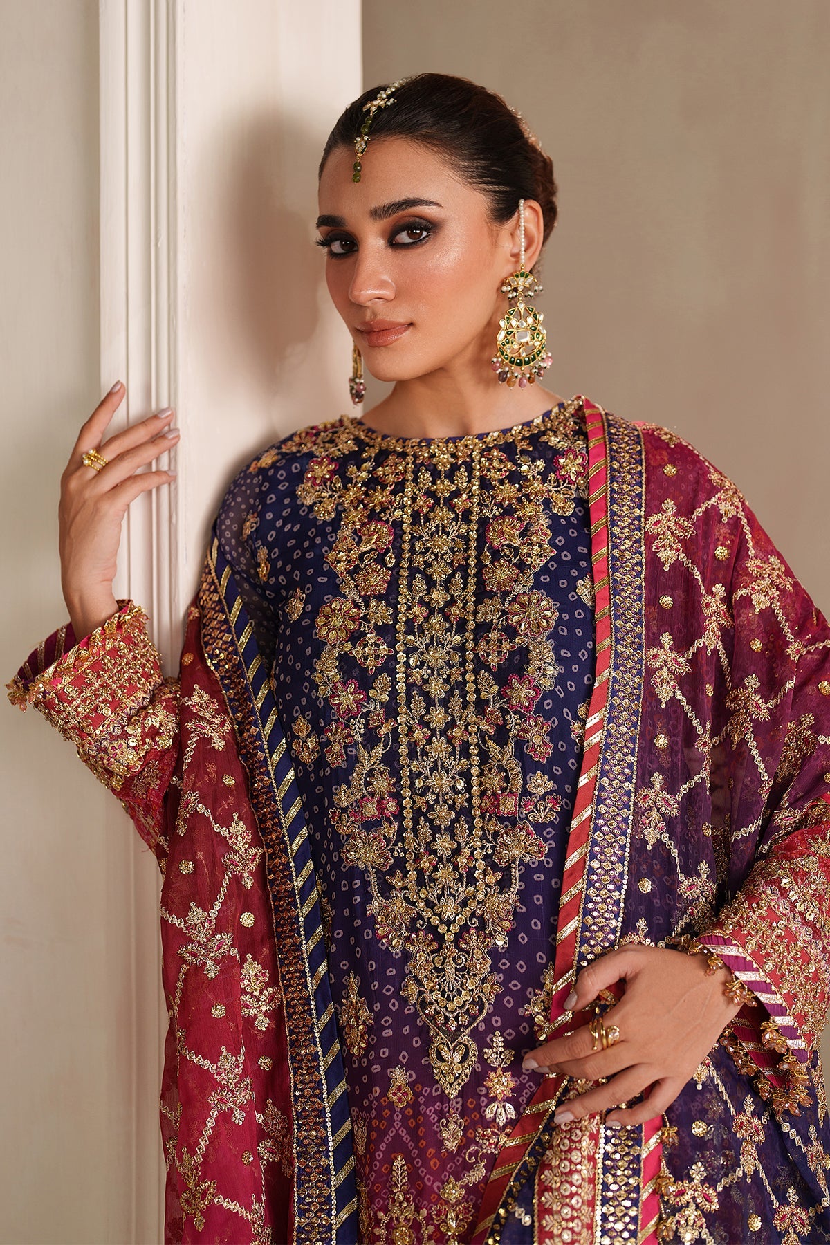 Baroque | EMBROIDERED CHIFFON | UF-4369