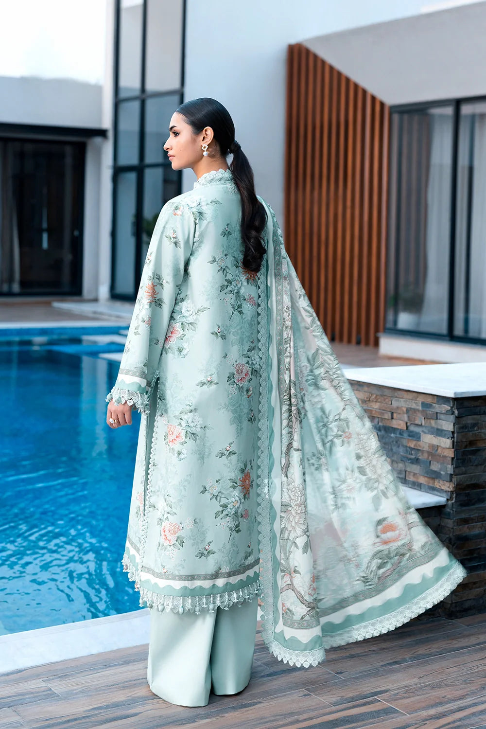 Naqsh | The Breeze Edit Lawn | Royal Tide