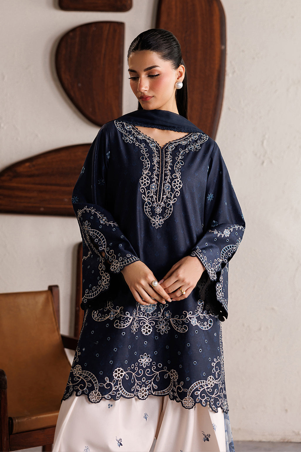 Iznik | Festive Embroidered Lawn | IBE-02
