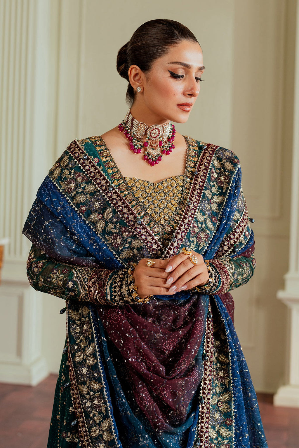 Baroque | EMBROIDERED CHIFFON | CH13-03