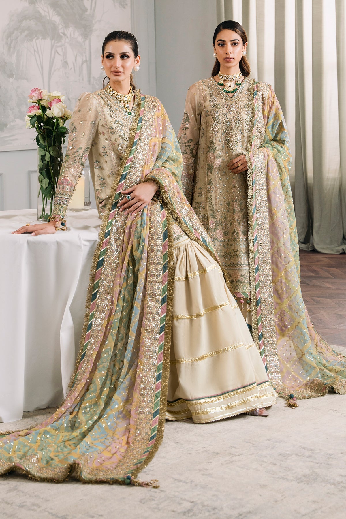 Baroque | Chantelle Embroidered Chiffon | CH12-04