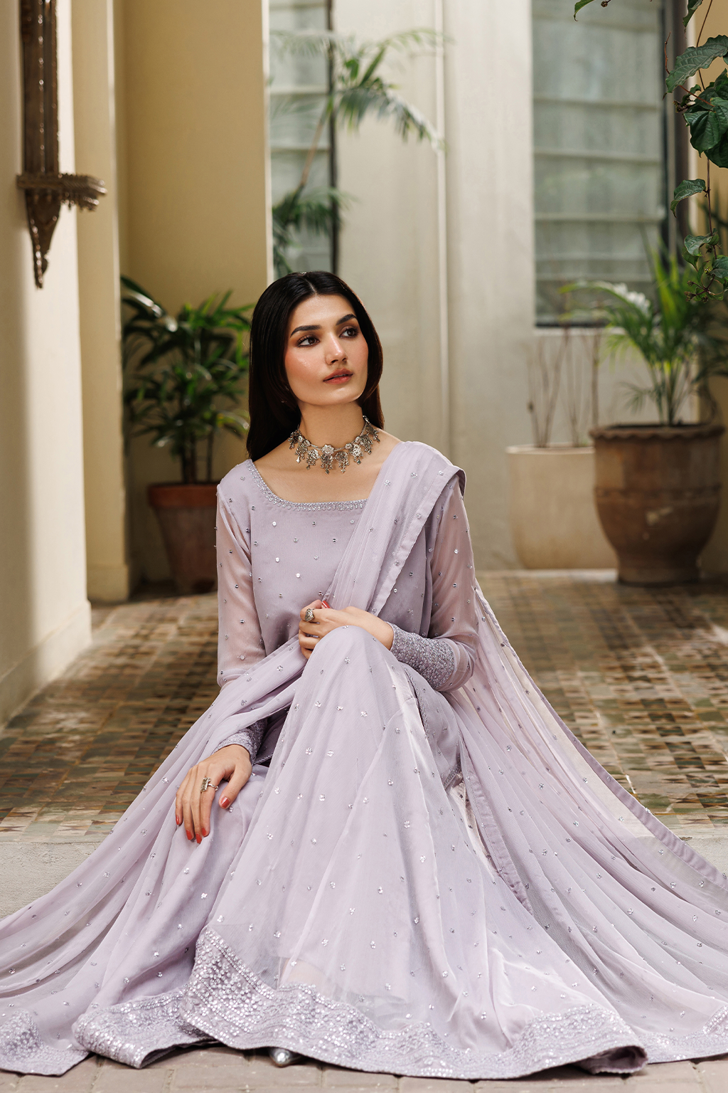 Iznik | Semi Formals - Embroidered Chiffon | CC-100