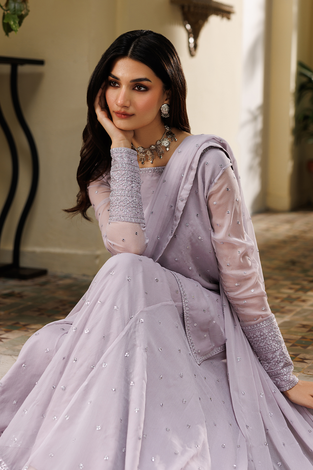 Iznik | Semi Formals - Embroidered Chiffon | CC-100