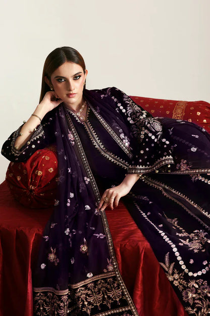 EMAAN ADEEL | FESTIVE VELVET | DILNAR