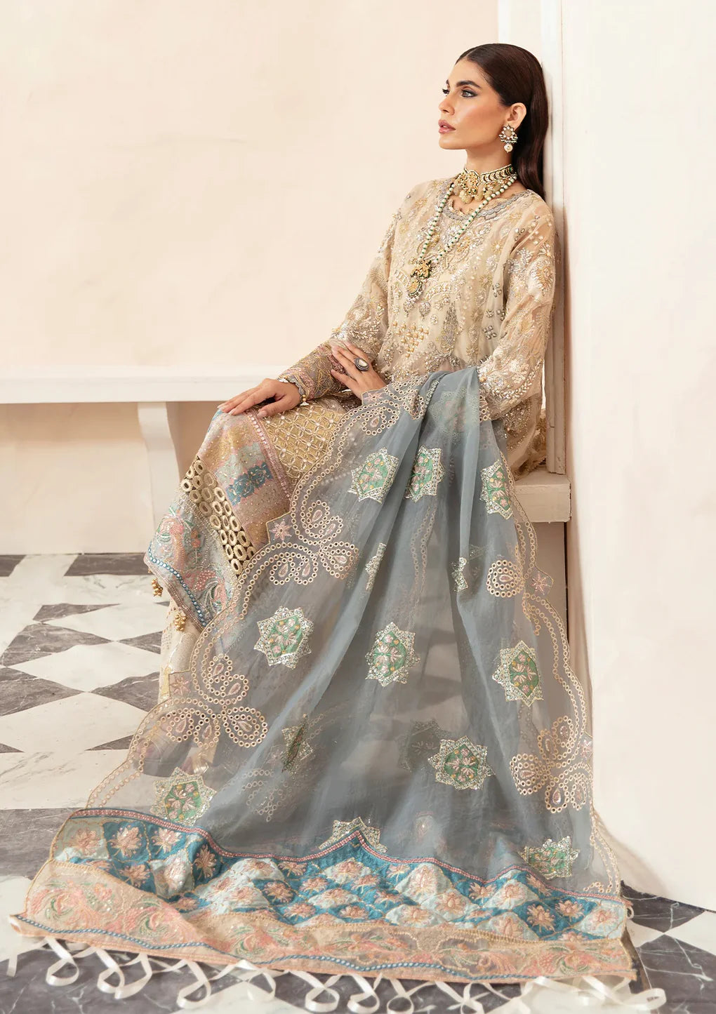 ELAF | CELEBRATIONS LUXURY HANDWORK COLLECTION | ECH-02 HAYAT