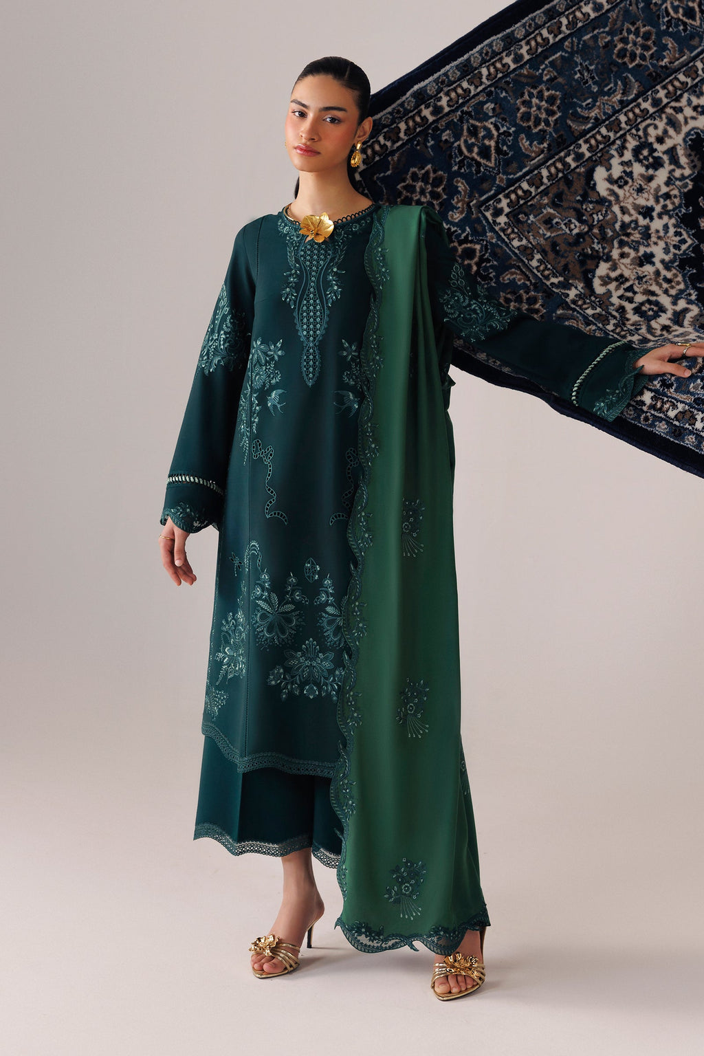 Qalamkar | Q Line Lilen Winter | QLW-09 ROMA