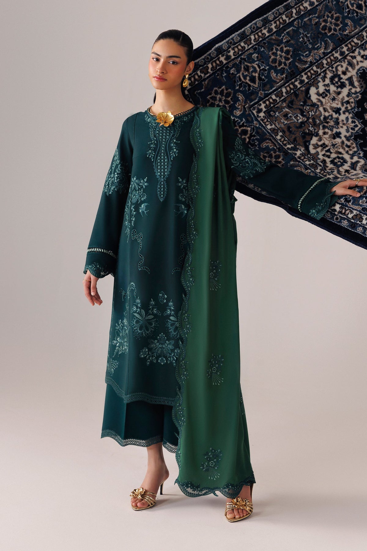 Qalamkar | Q Line Lilen Winter | QLW-09 ROMA