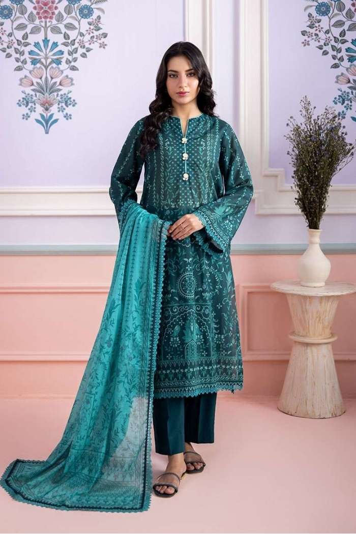 Zellbury | 3 Pcs Unstitched Digital Printed Lawn | Z-03