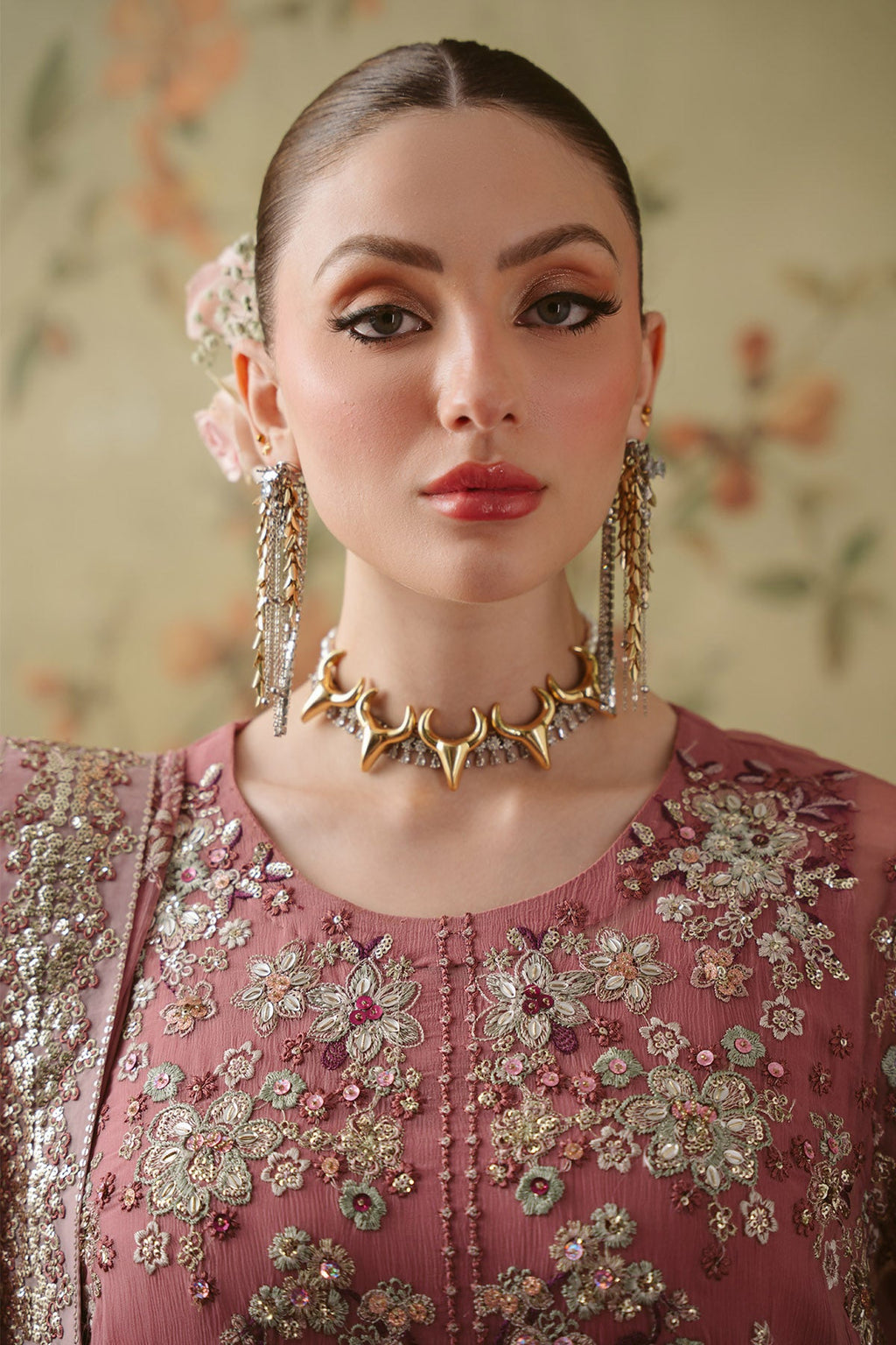 Nureh | Elaya Festive Chiffon | NEL-91A